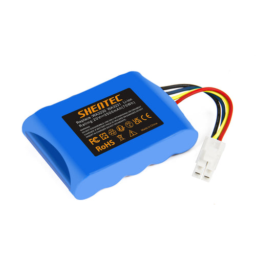 SHENTEC Akumulator 20V Li-ion 3500mAh do Worx 50032774 50032492 WA3230 WA3231 WR092S