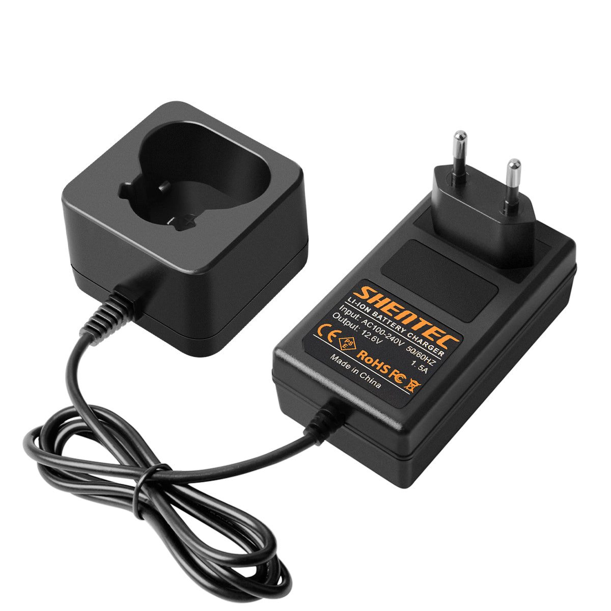 SHENTEC 12V Ładowarka Akumulatorów Li-ion Do Worx WA3503 WA3509 RW9300 WX382 WU288 WX125 WX283