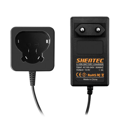 SHENTEC 12V Ładowarka Akumulatorów Li-ion Do Worx WA3503 WA3509 RW9300 WX382 WU288 WX125 WX283