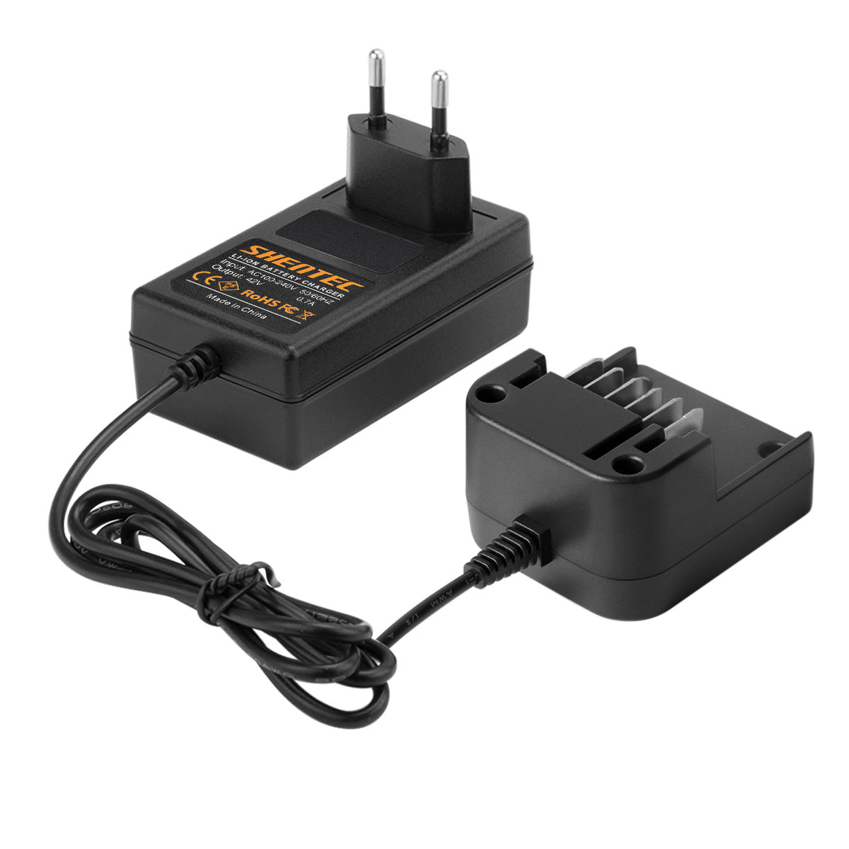SHENTEC 36V Ładowarka akumulatora Li-ion do Worx WA3734 WA3536 WG268E WG568E WG168E WG368E WG776E