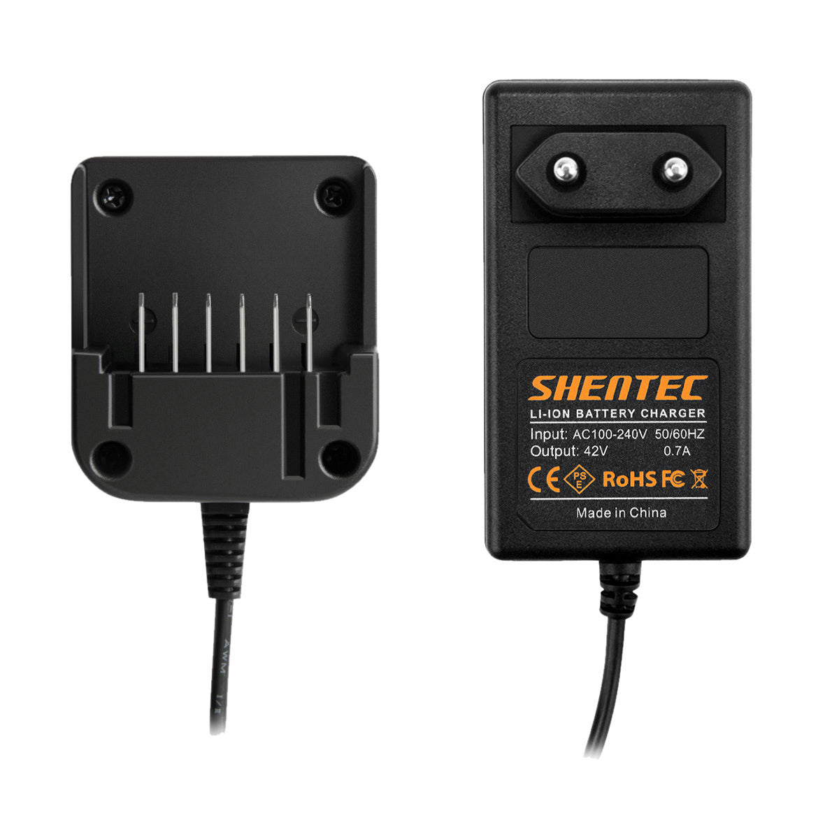 SHENTEC 36V Ładowarka akumulatora Li-ion do Worx WA3734 WA3536 WG268E WG568E WG168E WG368E WG776E