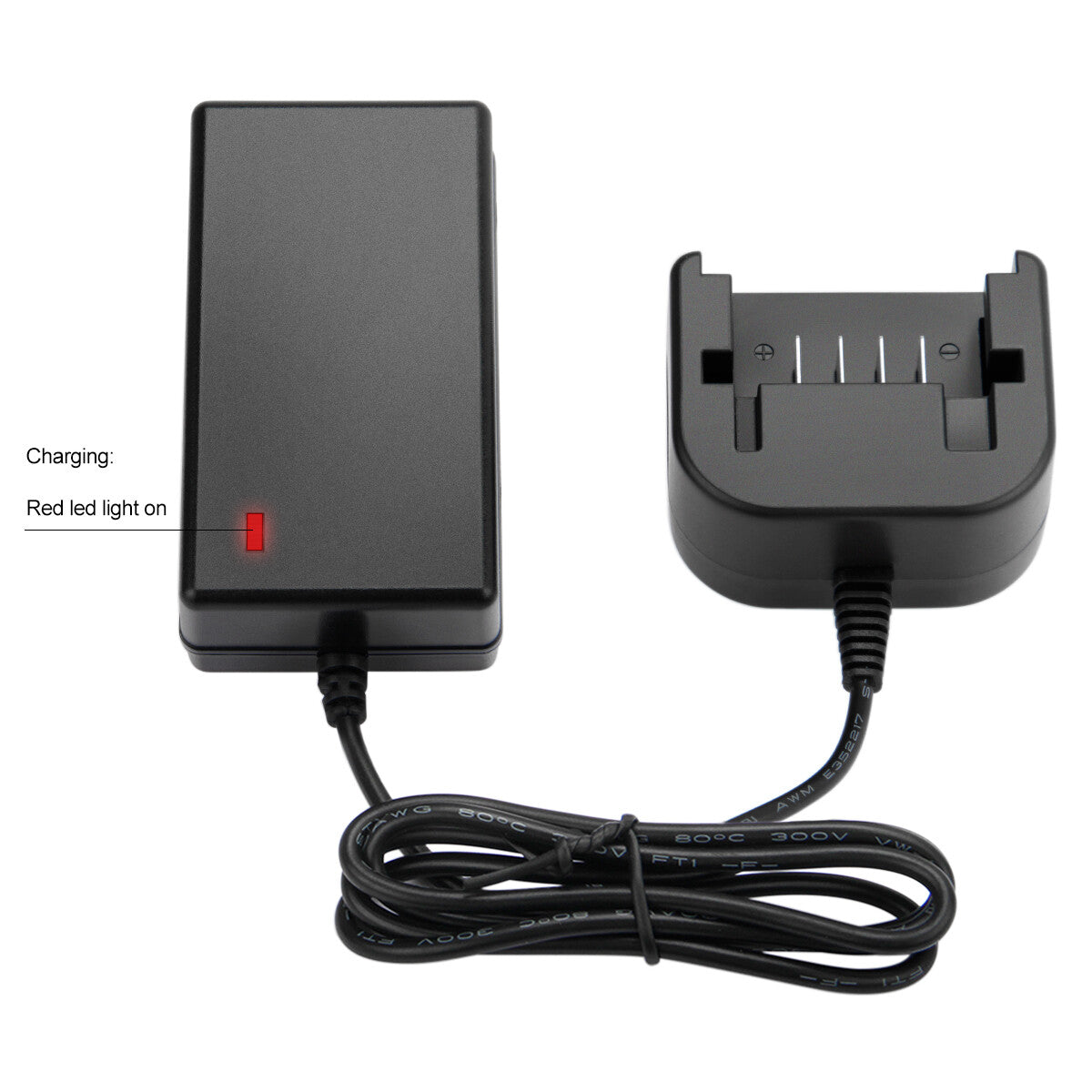 SHENTEC Ładowarka akumulatorów Li-ion do Worx 20V WX678 WG259 WX390.1 WX393.3 WG549E.9 WA3551.1