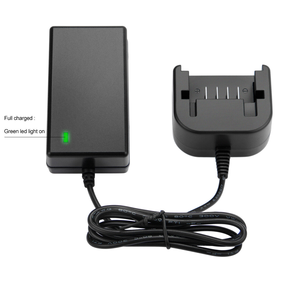 SHENTEC Ładowarka akumulatorów Li-ion do Worx 20V WX678 WG259 WX390.1 WX393.3 WG549E.9 WA3551.1