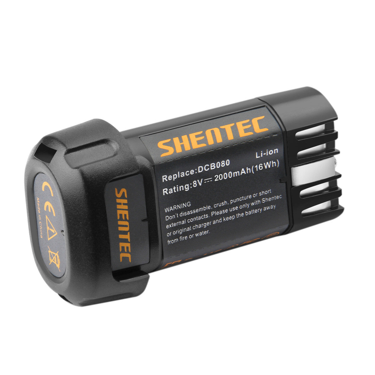 SHENTEC 8V 2000mAh akumulator litowo-jonowy do Dewalt DCB080 DCL023 DW4390 DCF680N1 DCF680G2
