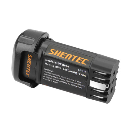 SHENTEC 8V 2000mAh akumulator litowo-jonowy do Dewalt DCB080 DCL023 DW4390 DCF680N1 DCF680G2