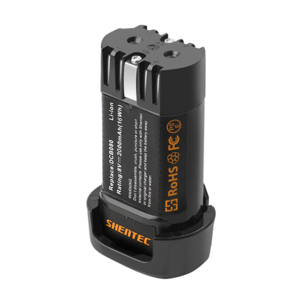 SHENTEC 8V 2000mAh akumulator litowo-jonowy do Dewalt DCB080 DCL023 DW4390 DCF680N1 DCF680G2