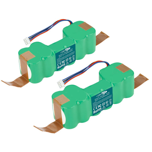 SHENTEC 2X 12V 3500mAh Ni-MH akumulator do DD4G 10001568 Deebot Ozmo DN55 M89 O601 O610