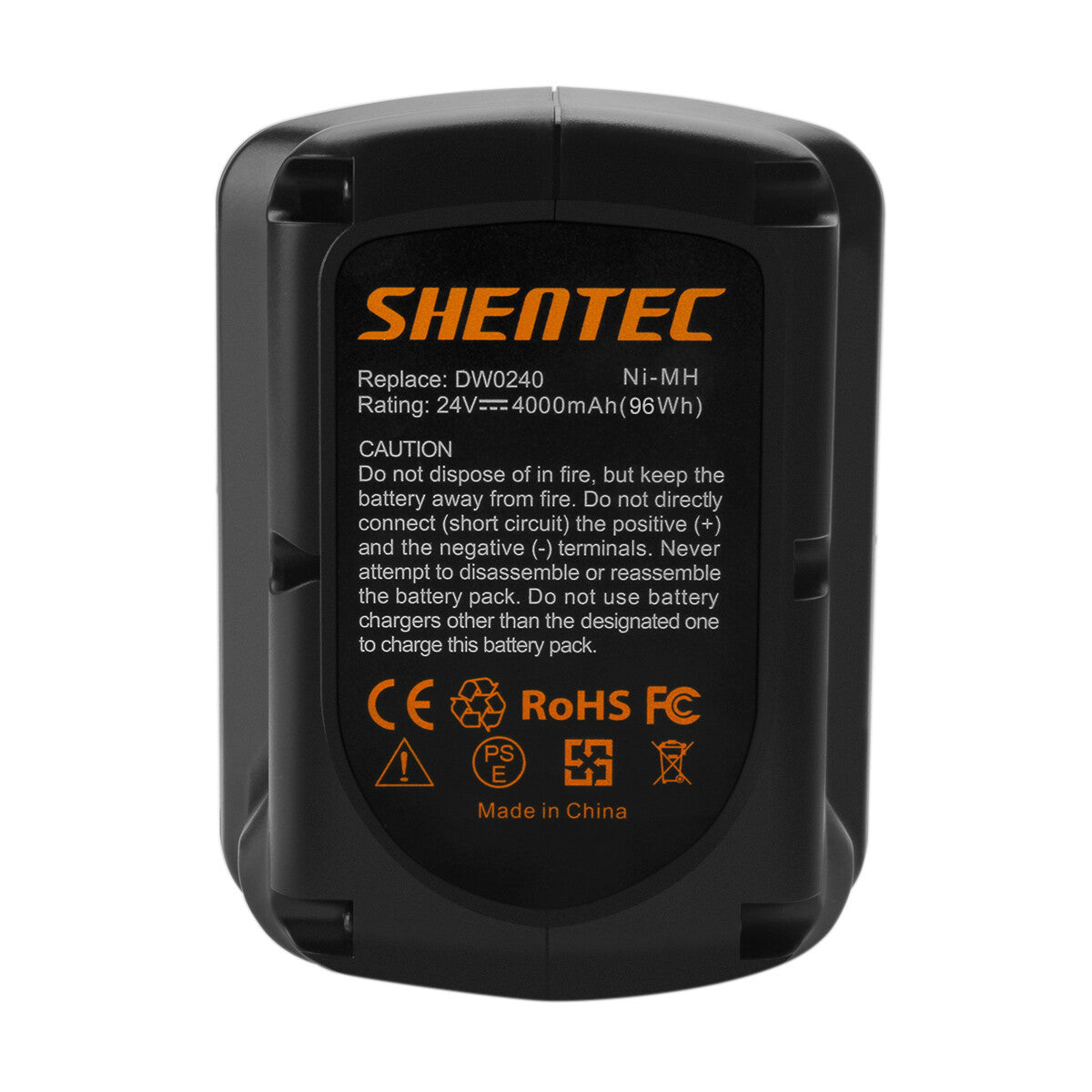 SHENTEC 24V 4000mAh akumulator wymienny Ni-MH do Dewalt DE-24 DE0240 DE0241 DE0243 DW0242 DW0240 DW007