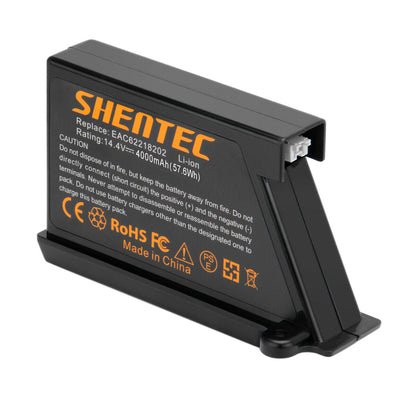 SHENTEC 14.4V 4000mAh bateria Li-ion do LG EAC60766104 EAC60766105 EAC60766101 VR1012W
