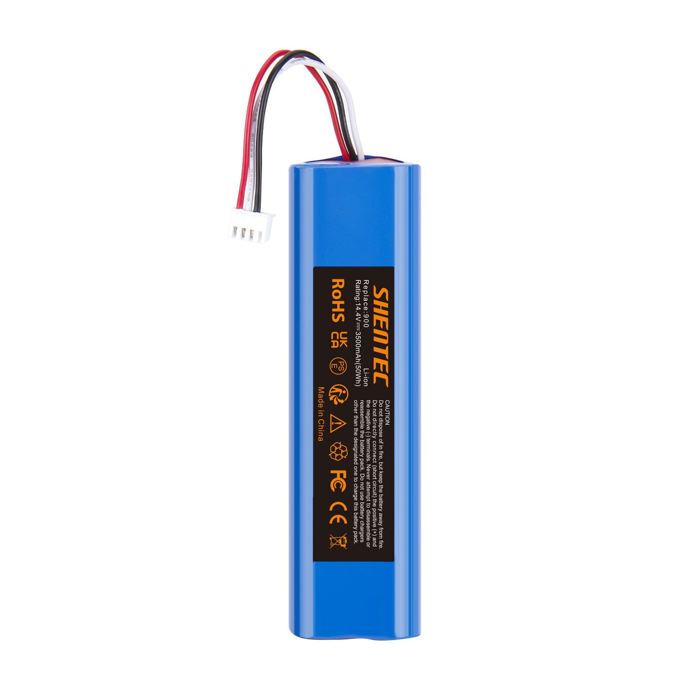 SHENTEC 3,5Ah 14,4V akumulator Li-ion zamienny do Ecovacs Deebot Ozmo 900 901 905 920 S01-LI-148-2600