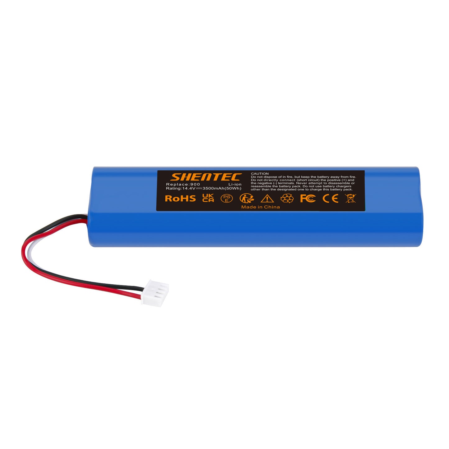 SHENTEC 3,5Ah 14,4V akumulator Li-ion zamienny do Ecovacs Deebot Ozmo 900 901 905 920 S01-LI-148-2600