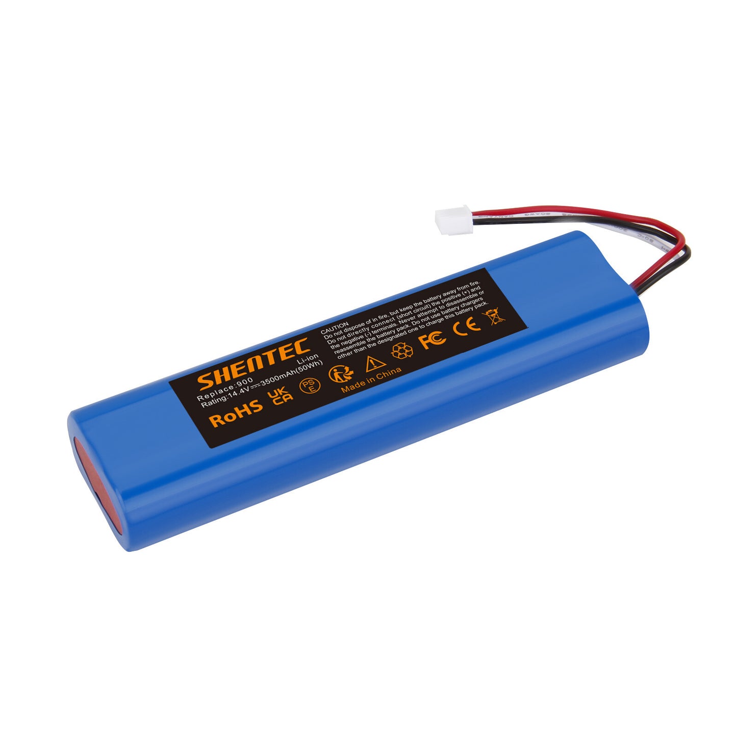 SHENTEC 3,5Ah 14,4V akumulator Li-ion zamienny do Ecovacs Deebot Ozmo 900 901 905 920 S01-LI-148-2600