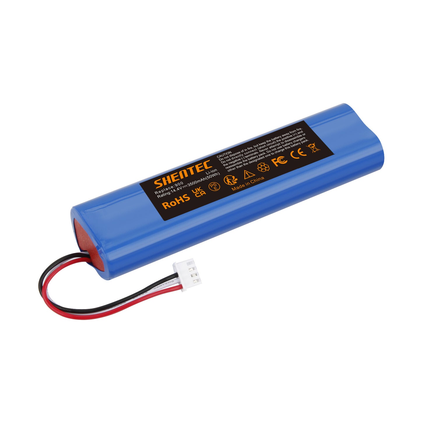 SHENTEC 3,5Ah 14,4V akumulator Li-ion zamienny do Ecovacs Deebot Ozmo 900 901 905 920 S01-LI-148-2600