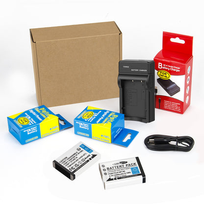 2x NP-95 NP95 3.7V Bateria+Ładowarka Do Fujifilm Finepix F30 F31 F31fd X100 X100s