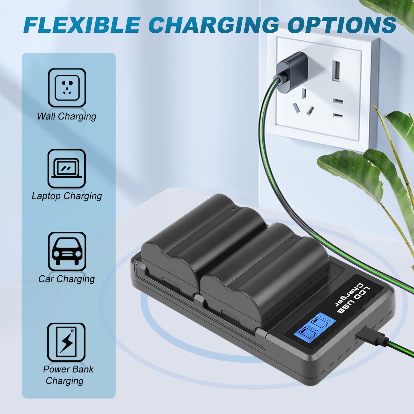 2x NP-W235 Akumulator+Podwójna Ładowarka Do Fujifilm GFX 100S 50S II X-H2S X-T5 XT4 X-T4