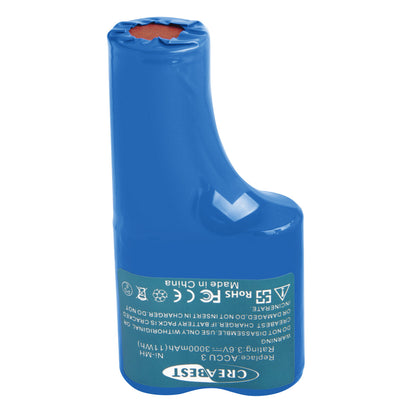 SHENTEC 3.6V 3Ah Ni-MH akumulator do nożyc do trawy Gardena ACCU3 2500-00.630.00 Accu3 2315 2500