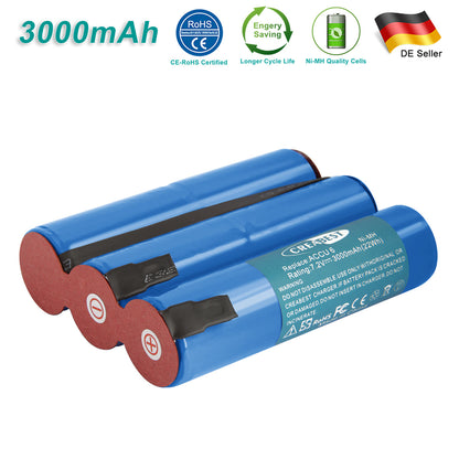 SHENTEC Akumulator 3000mAh 7.2V Ni-MH do nożyc do żywopłotu Gardena Accu 6 Battery 6 Grass Shears ST 6