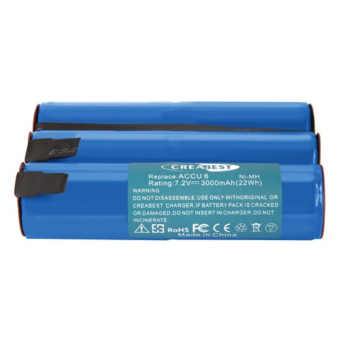 SHENTEC Akumulator 3000mAh 7.2V Ni-MH do nożyc do żywopłotu Gardena Accu 6 Battery 6 Grass Shears ST 6