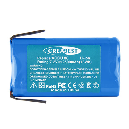 SHENTEC 7.2V 2500mAh Li-ion akumulator do Gardena ACCU80 8802-00.640.00 Accu 80 8803 8824