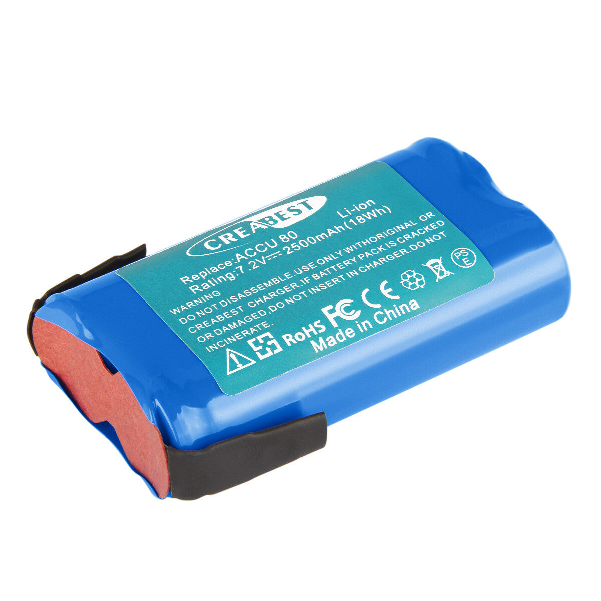 SHENTEC 7.2V 2500mAh Li-ion akumulator do Gardena ACCU80 8802-00.640.00 Accu 80 8803 8824