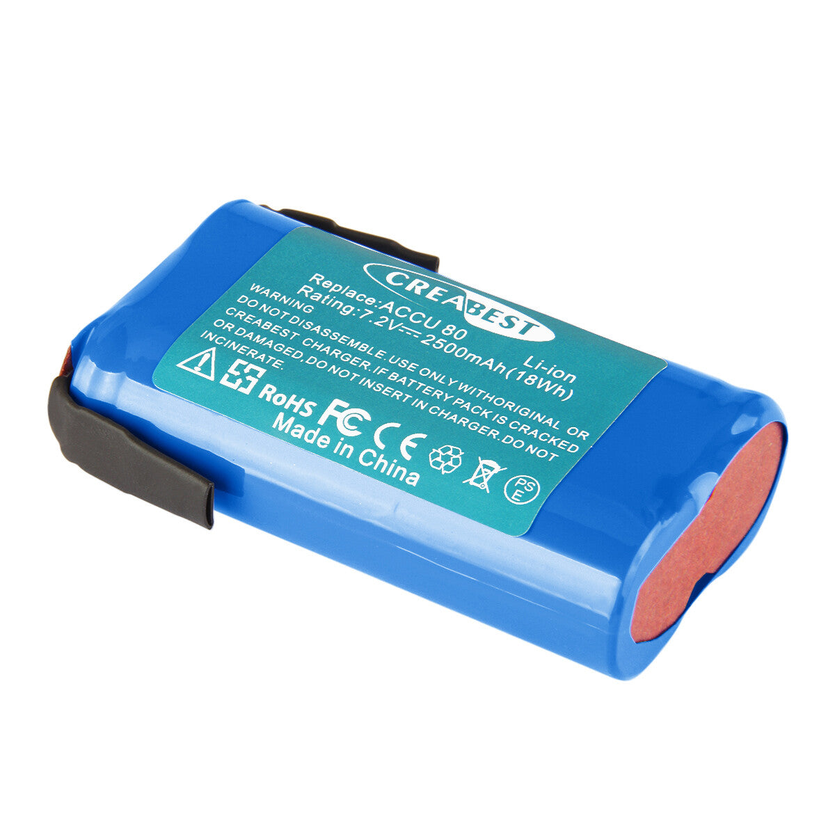 SHENTEC 7.2V 2500mAh Li-ion akumulator do Gardena ACCU80 8802-00.640.00 Accu 80 8803 8824