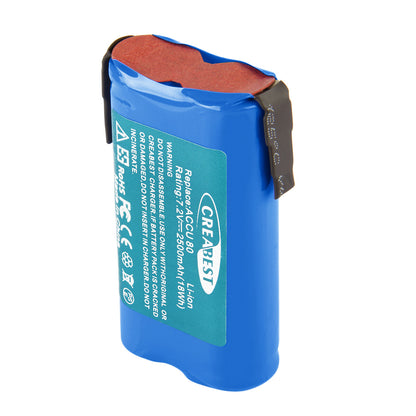 SHENTEC 7.2V 2500mAh Li-ion akumulator do Gardena ACCU80 8802-00.640.00 Accu 80 8803 8824