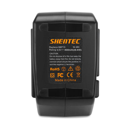 SHENTEC Bateria wymienna Ni-MH 4Ah 9.6V do Hilti SBP10 SPB105 SB10 SF100A BD2000 315078