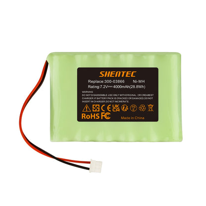 SHENTEC 7.2V 4000mAh akumulator Ni-MH do Honeywell Lynx 5100/5200/5300 300-03866 LCP500-4B