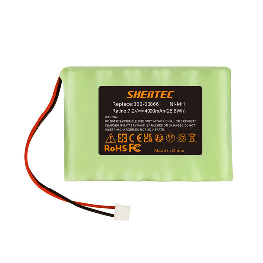 SHENTEC 7.2V 4000mAh akumulator Ni-MH do Honeywell Lynx 5100/5200/5300 300-03866 LCP500-4B