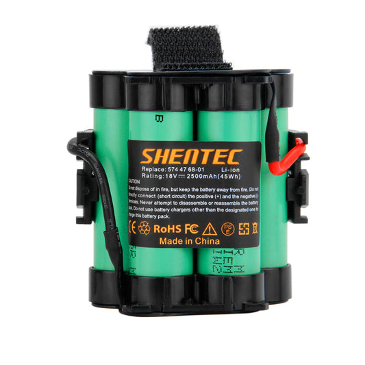SHENTEC 18V 2500mAh Li-Ion Akumulator Do Husqvarna Automower 105 I Gardena R38Li R40Li R45Li