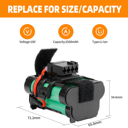SHENTEC 18V 2500mAh Li-Ion Akumulator Do Husqvarna Automower 105 I Gardena R38Li R40Li R45Li