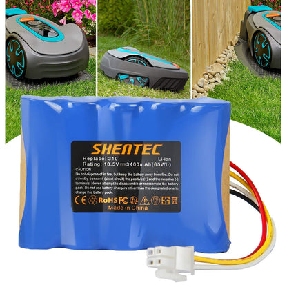 SHENTEC 18.5V 3.4Ah AKUMULATOR LI-ION DO HUSQVARNA 584 85 28-01, GARDENA SILENO R100LI R130L