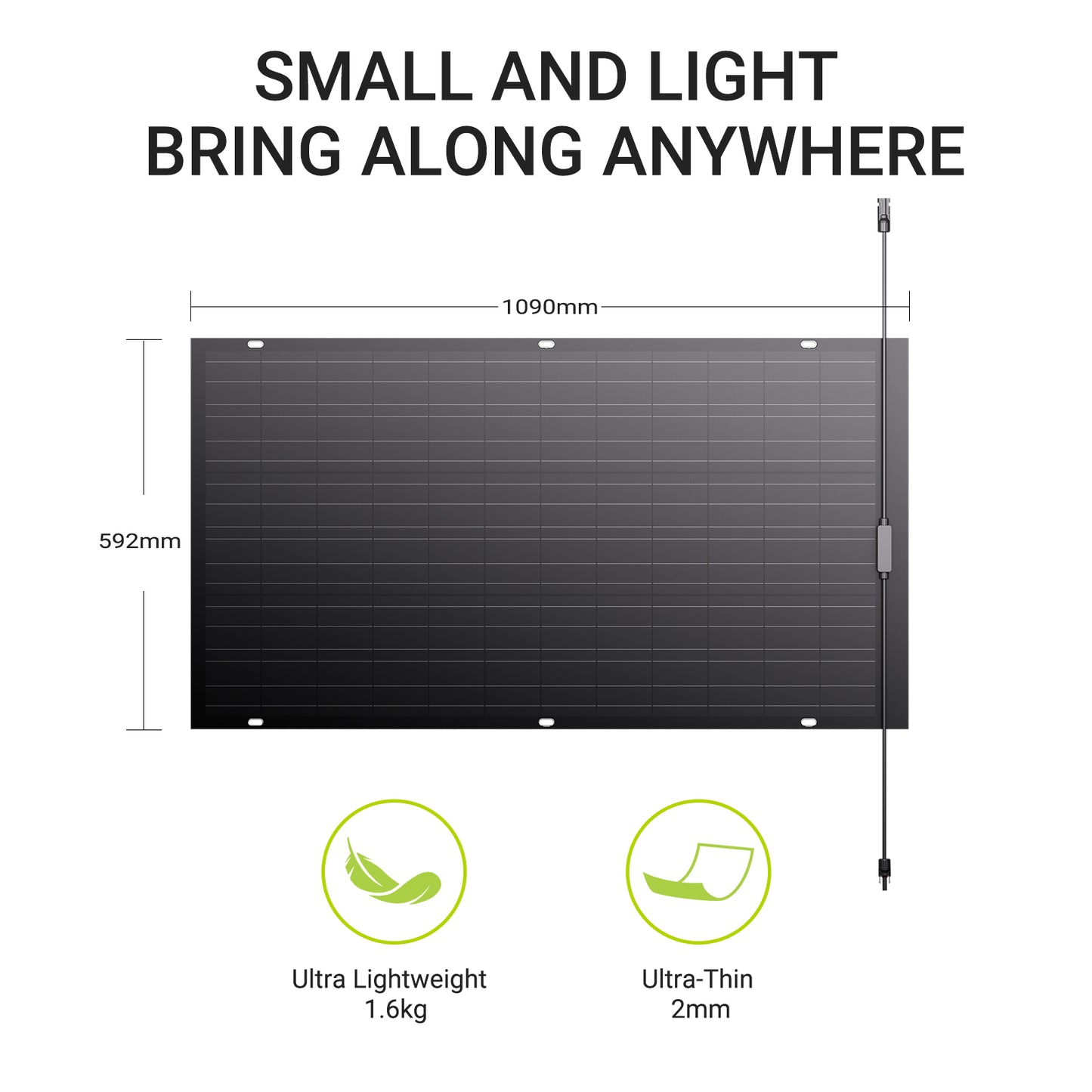 Elastyczny zestaw paneli słonecznych 240 W, 2 x 120 W elastyczny moduł fotowoltaiczny, IP67 na balkon, do kampera, auta, szopy, dachu, łodzi, off-grid