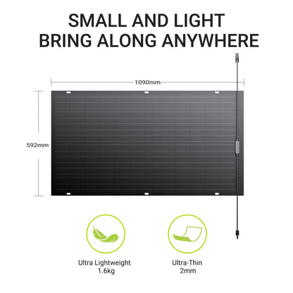 Elastyczny zestaw paneli słonecznych 240 W, 2 x 120 W elastyczny moduł fotowoltaiczny, IP67 na balkon, do kampera, auta, szopy, dachu, łodzi, off-grid