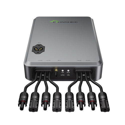 Inteligentny hub solarny 1600W | Podwójny MPPT, menedżer energii solarnej EMS, sterowanie aplikacją Wi‑Fi, IP65 do zestawu solarnego LiFePO4