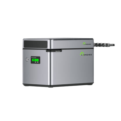 1024WH Power Box LiFePO4 52V 20AH Battery Storage Box + 1600W Smart Solar Hub For Home Balcony Solar System
