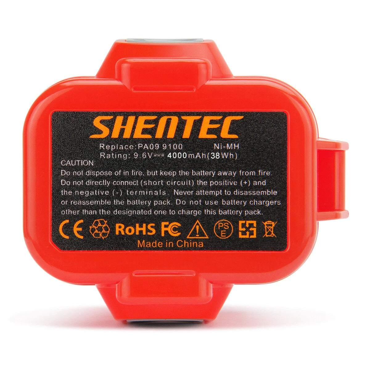 SHENTEC akumulator Ni-MH 4.0Ah 9.6V do Makita PA09 9100 9133 9135 9134 9122 193099-3