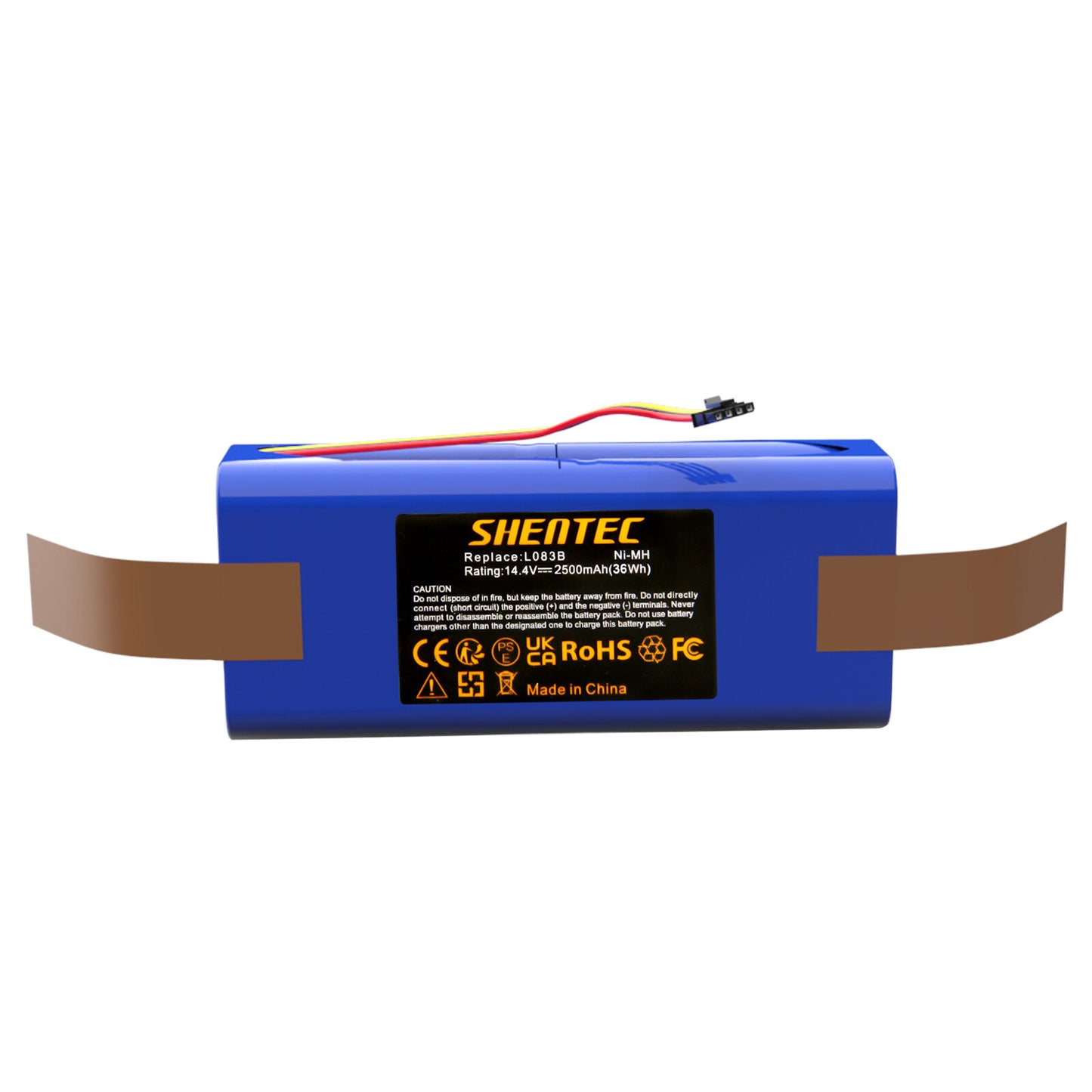 SHENTEC Akumulator Ni-MH 2,5Ah 14,4V do Midea R1-L081A, R1-L083B, R1-L085B, zamiennik L083b