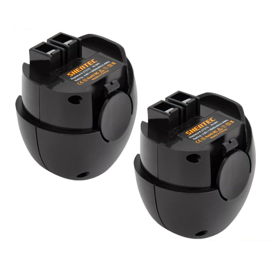 SHENTEC 2x 4.8V 3500mAh Ni-MH akumulator wymienny do Metabo Powergrip 2 60005952 6.27270 6.27273