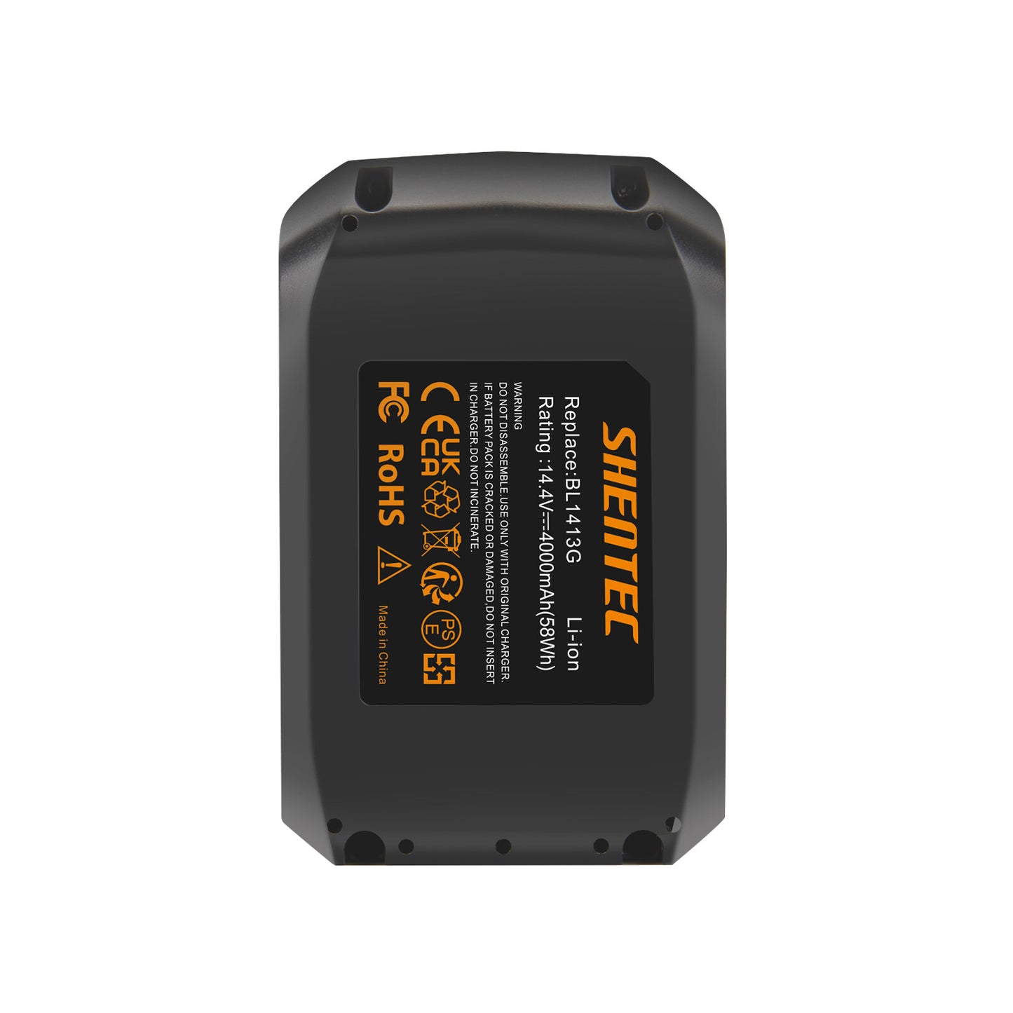 SHENTEC 2X 4000mAh 14.4V LI-ion zamienny akumulator do Makita BL1413G BL1411G BL1415G DF347D UH420D