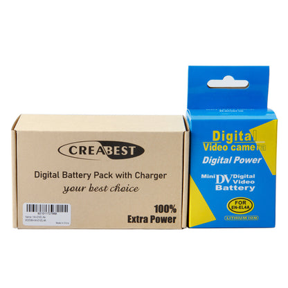 3100mAh Akumulator EN-EL4 do Nikon EN-EL4e F6 D2X D2Xs D2H D2Hs D3 D3S D3X EN-EL4a