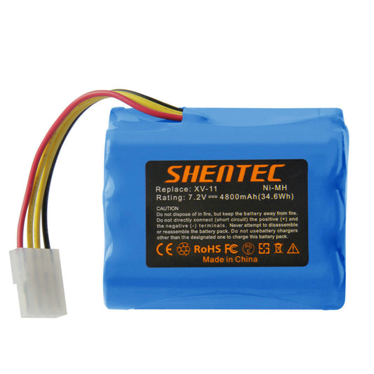 SHENTEC 4800mAh 7.2V Akumulator Wymienny Do Neato XV-11 XV-12 XV-14 XV-15 XV-21 XV-25 205-0001