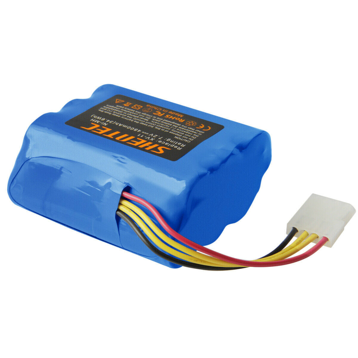 SHENTEC 4800mAh 7.2V Akumulator Wymienny Do Neato XV-11 XV-12 XV-14 XV-15 XV-21 XV-25 205-0001