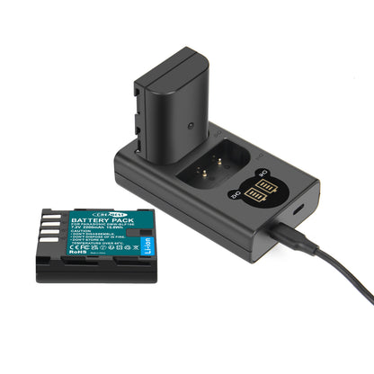 2x Akumulator DMW-BLF19 i ładowarka LCD do Panasonic Lumix GH3 GH4 GH5 GH5M2 GH5S G9