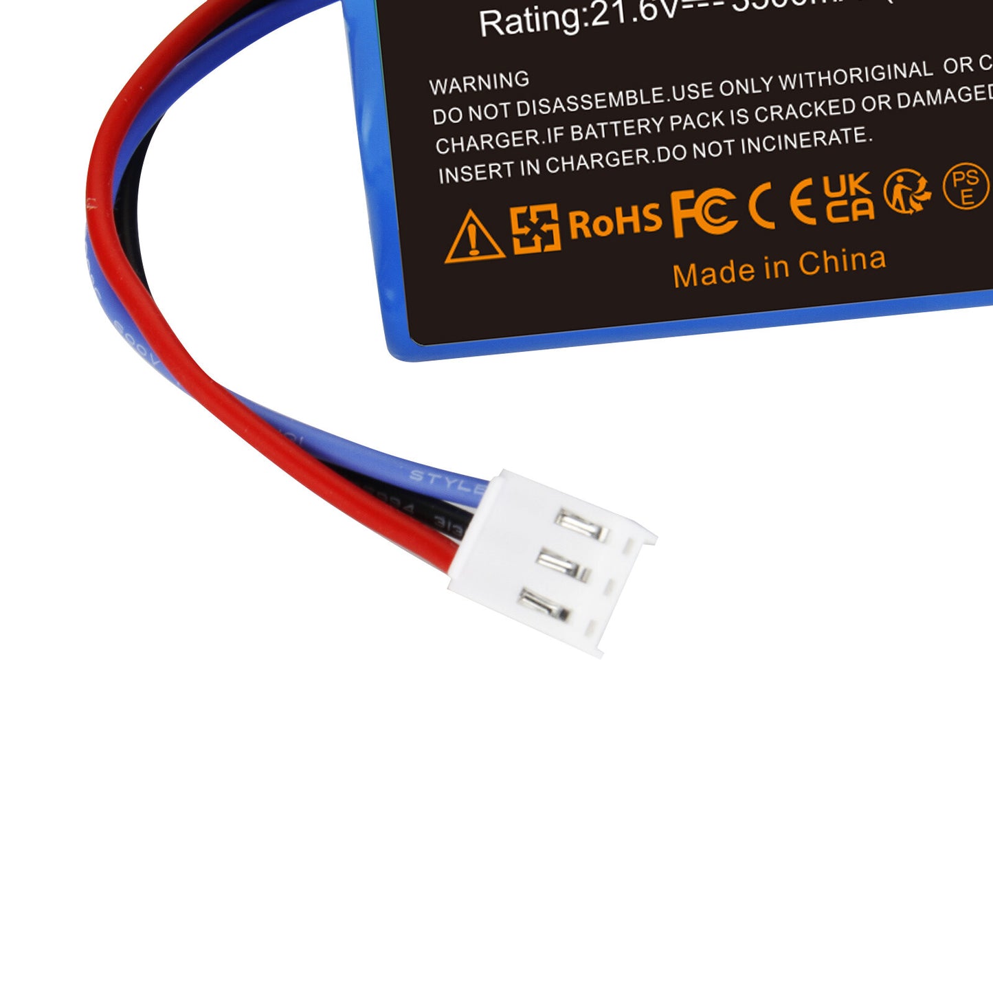 SHENTEC 3.5Ah 21,6V Akumulator zamienny do Philips FC6721 FC6723 FC6721 FC6722 FC6729 INR18650C25