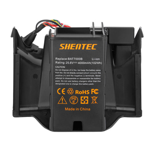SHENTEC 4000mAh 25.6V LI-ION BATERIA DO ROBOMOW MRK7005A BAT7000B RC302 RC306 RC312 RC308