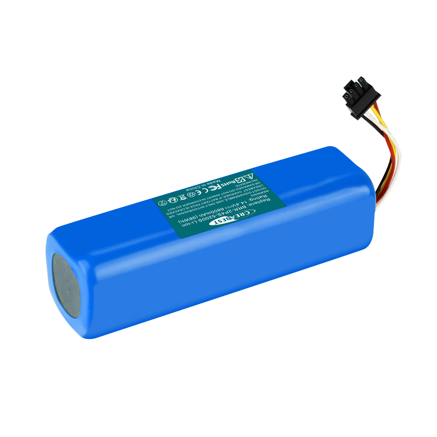 SHENTEC Zamienny akumulator Li-ion 14.4V 6800nAh BRR-2P4S-5200S do Xiaomi Roborock T4 T6 T7 Mijia S7