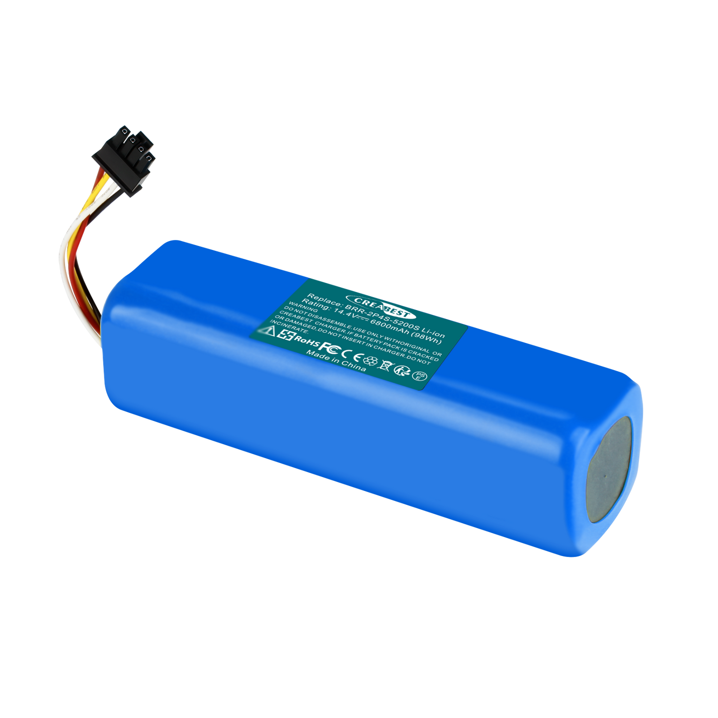 SHENTEC Zamienny akumulator Li-ion 14.4V 6800nAh BRR-2P4S-5200S do Xiaomi Roborock T4 T6 T7 Mijia S7