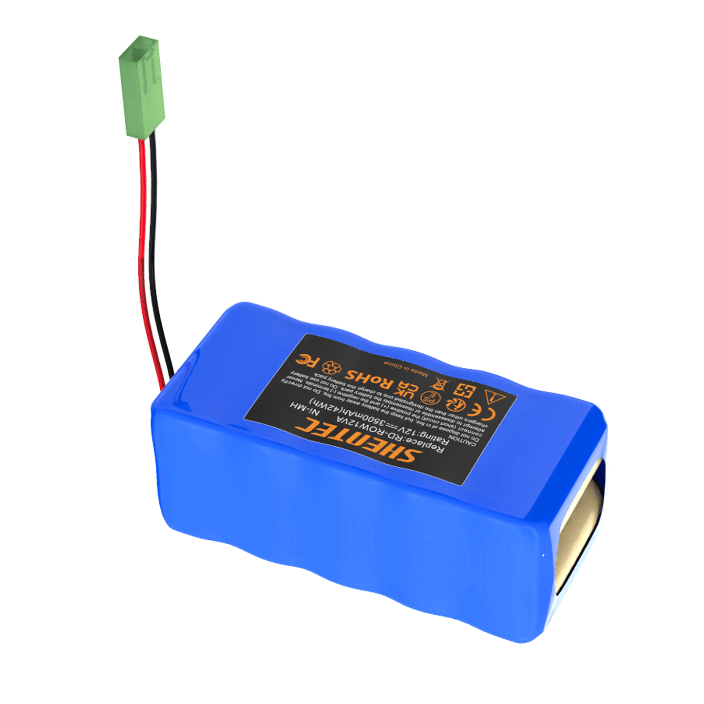 SHENTEC 3.5Ah 12V Akumulator zamienny RD-ROW12VA do Rowenta RH846301 RS-Rh5488 RH846501
