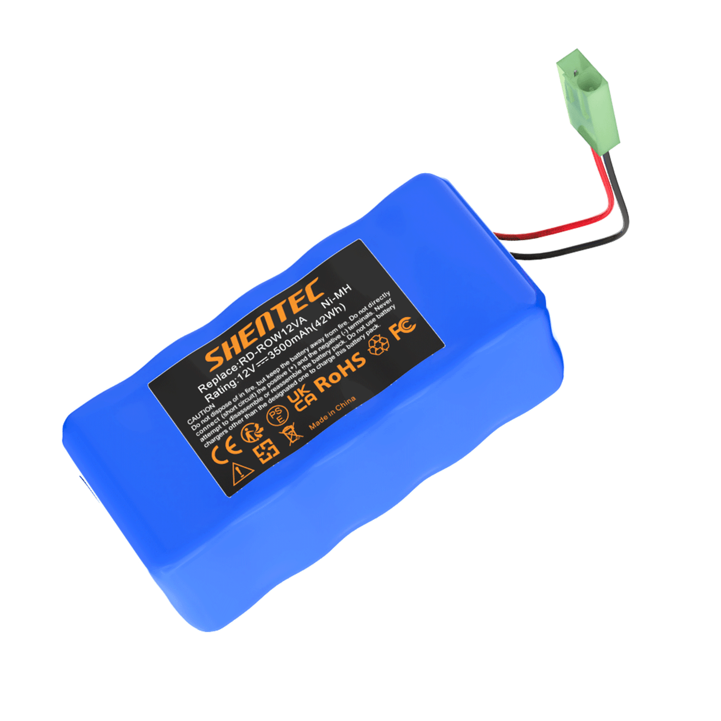 SHENTEC 3.5Ah 12V Akumulator zamienny RD-ROW12VA do Rowenta RH846301 RS-Rh5488 RH846501